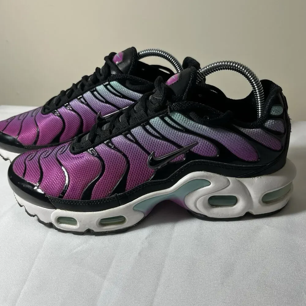 Nike Air Max Plus TN CD0609-300 Aurora/Hyper‎ Violet YOUTH 5